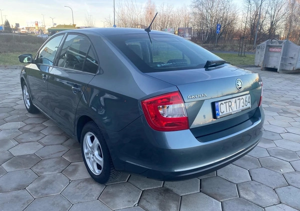 Skoda RAPID cena 38500 przebieg: 155000, rok produkcji 2016 z Tychy małe 137